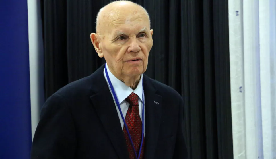 ORAHOVICA-LISTOPAD 2023. - Voditelj savjetovanja profesor emeritus Vladimir Findak <br>SNIMIO: VLADIMIR GRGURIĆ