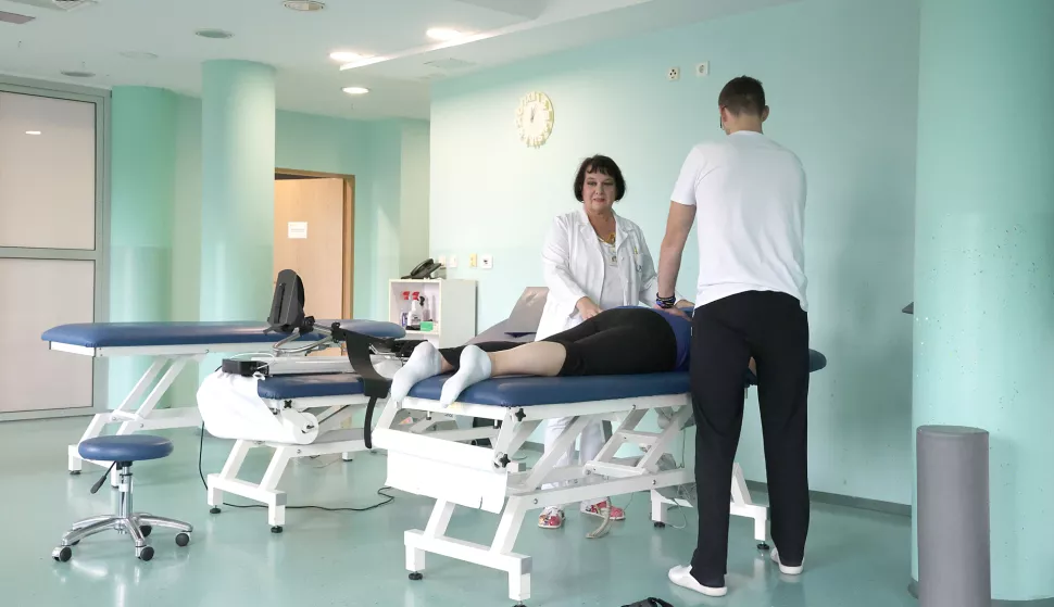 Osijek, 24. 10. 2023., OTOS, Djurdjica Kesak-Ursic, fizijatar, ambulanta<br>SNIMIO BRUNO JOBST