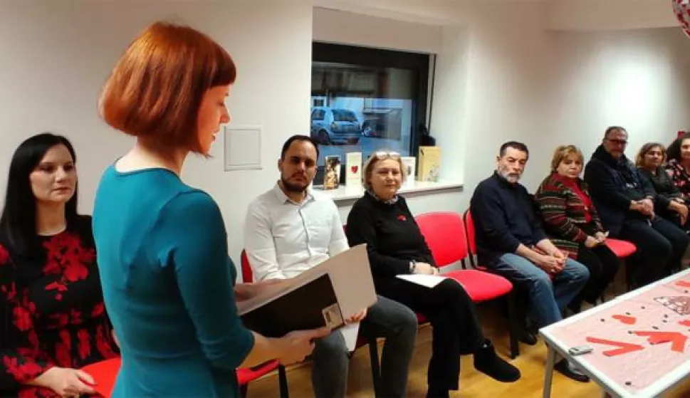 Sudjelovala je i ravnateljica Knjižnice Sanja Pajnić