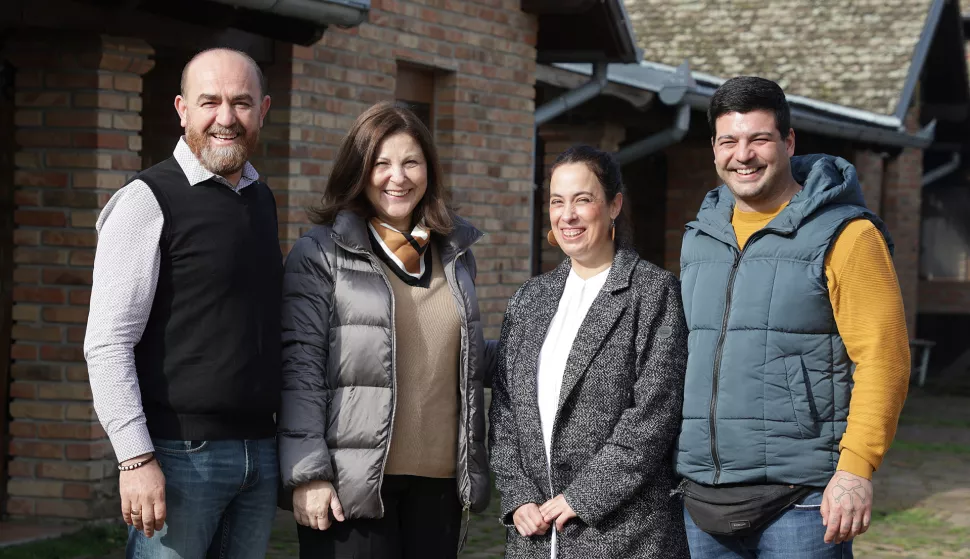 Kopacevo, 26. 02. 2024., Didin konak, press, TZ Opcina Bilje, rezultati 2023, planovi 2024, Viktor Tasic - voditelj restorana Didin konak, Ruzica Marusic - PP Kopacki rit, Senata Majic - direktorica TZ opcine Bilje, Vanja Dokic - iznajmljivac apartmana<br>SNIMIO BRUNO JOBST