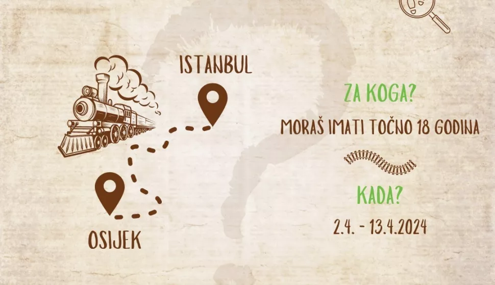 DiscoverEU Mistery on the Orient Express - EU program za mlade