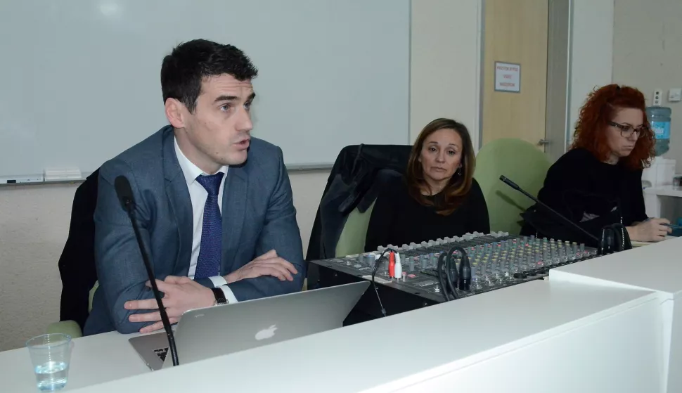 osijek, 13 veljače 2019, 12,00 sati, sport, kampus, Fakultet agrobiotehničkih znanosti, Okrugli stol na temu Nacrta prijedloga Nacionalnog programa športa 2019. - 2026. zamjenik Janice Kostelić Krešimir šamijasnimio zdenko pušić