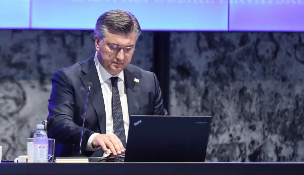 Zagreb, 20.03.2024.- Redovita sjednica Vlade RH.Na fotografiji Andrej Plenković.foto HINA/ Admir BULJUBAŠIĆ/ abu