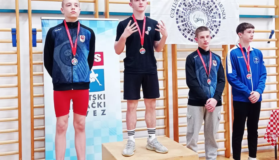 Roko Ćurić u Ludbregu na pobjedničkom postolju