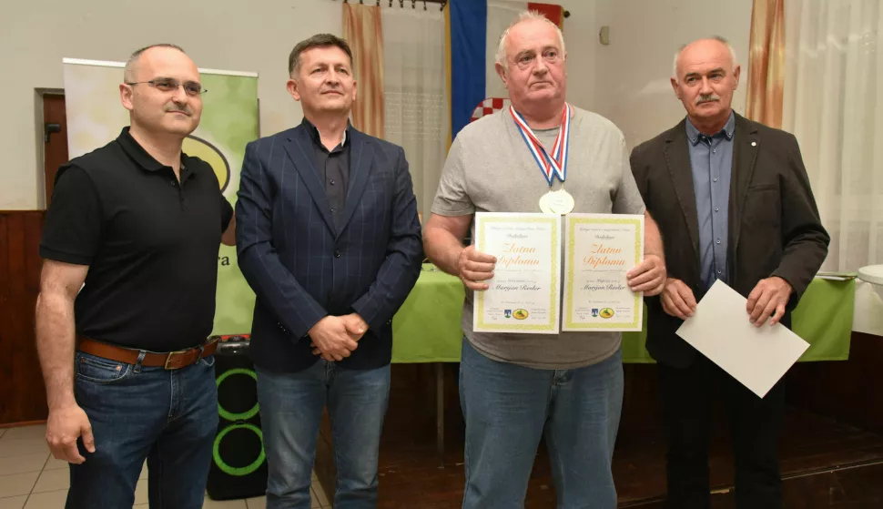 NAŠICE - Marijan Tepeš, Romeo Jukić, Marijan resler i Darko Cerovski, snimljeno u travnju 2024. Snimila Snježana FRIDL