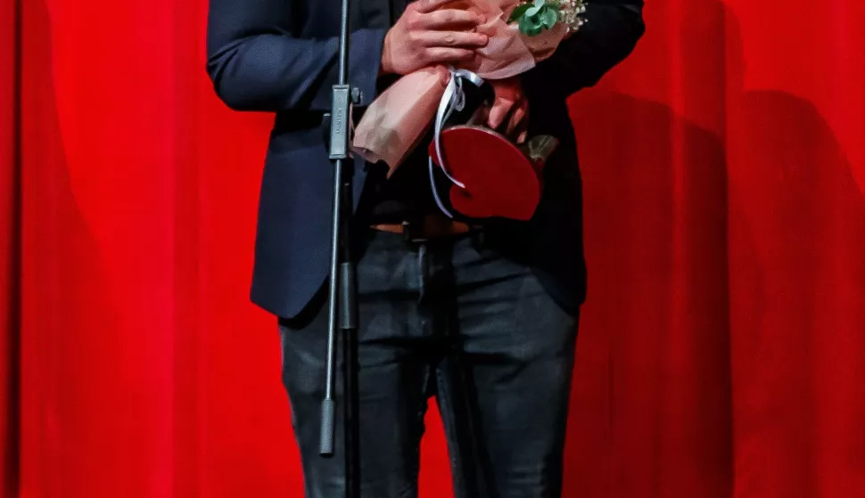 21.04.2024., Split - Svecano otvorenje 34. kazalisnog festivala Marulicevi dani i dodjela nagrade Marin Drzic za novi dramski tekst koje dodjeljuje Ministarstvo kulture i medija Nakon otvorenja bit ce izvedena predstava "Crvena voda" Jurice Pavicica u režiji Ivice Buljana i produkciji splitskoga HNK Photo: Zvonimir Barisin/PIXSELL