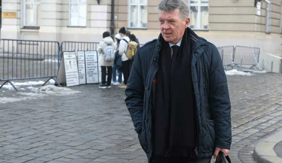 Zagreb,24.1.2024.Predsjednik Vlade i Povjerenstvo Vlade obavili su razgovore s kandidatima za Glavnog državnog odvjetnika.Na slici Ivan Turudić.foto HINA/ Tomislav PAVLEK/ tp.