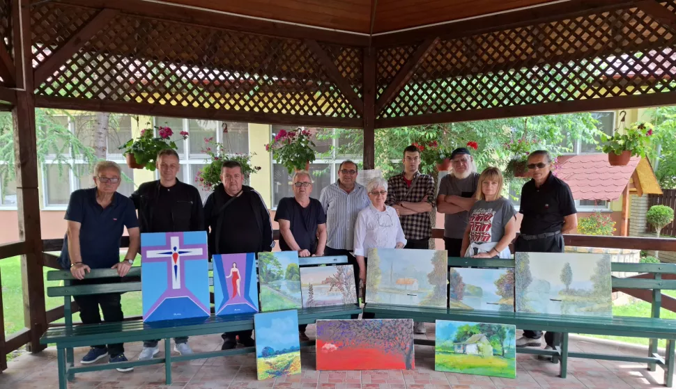 Vinkovački slikari na VIII. Susretu HDLU Vinkovci - CroArt Subotica