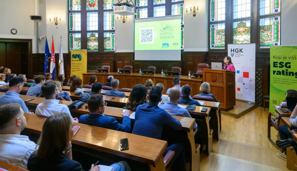 Hrvatska gospodarska komora pokrenula ciklus radionica Spremni za 55 unutar ESG akademije HGK. 