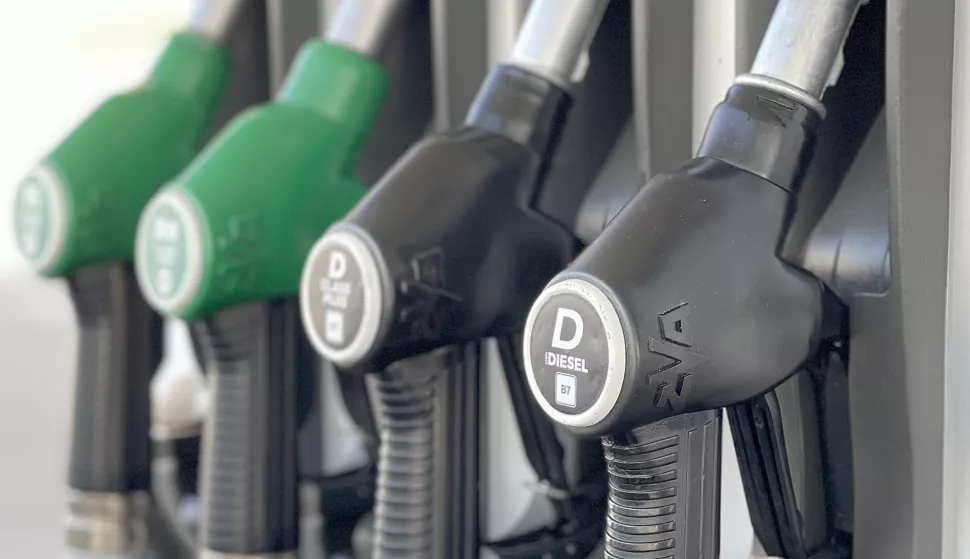 Osijek, 13. 03. 2023, poskupljenje, gorivo, benzinska pumpa, pistolj za gorivo, ilustracijaSNIMIO BRUNO JOBST