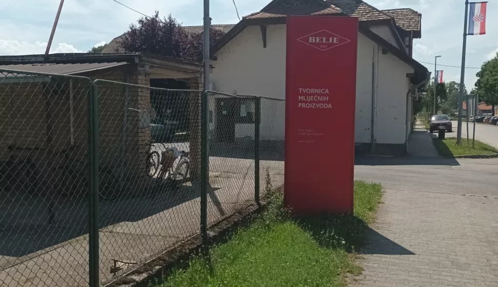 beli manastir - belje, lipanj 2024.tvornica mliječnih proizvoda