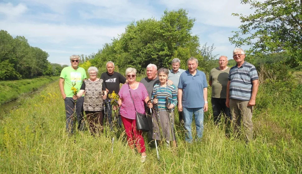 Okupljaju se u prirodnom okruženju, livada kod Batine