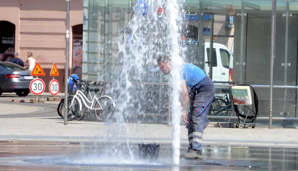 osijek, 11 srpnja 2024, slobodnjaci, ljeto, vrućinesnimio zdenko pu&scaron;ić
