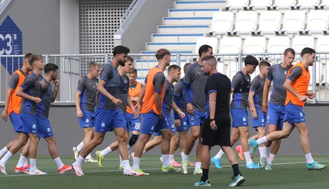 Osijek, 24. 07. 2024, Opus Arena, otvoreni trening pred sutra&scaron;nju utakmicu Knferenciske lige...snimio GOJKO MITIĆ