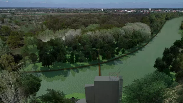 Adrenalinski park Adica u Vukovaru sastojat će se od visinskih i nizinskih statičnih poligona, stijene za penjanje i zip-linea dužine 470 metaraProjektno rje&scaron;enje