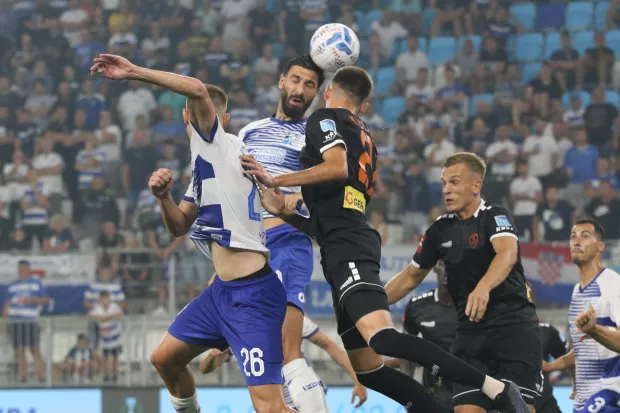 Osijek, 04. 08. 2024, Opus Arena. SuperSport HNL 24/25. Nogometna utakmica Osijek - &Scaron;ibenik. Ademi Kemal (9)snimio GOJKO MITIĆ