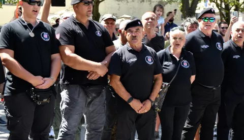 05.08.2024., Knin - Proslava obiljezavanja Dana pobjede i domovinske zahvalnosti, Dana hrvatskih branitelja i 29. obljetnice vojno redarstvene operacije Oluja. Marko Skejo. Photo: Hrvoje Jelavic/PIXSELL