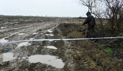 Lokacija na kojoj su nađeni posmrtni ostatci više osoba