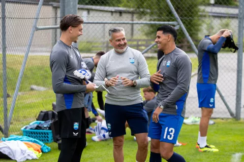 NK Osijek. Pripreme Austrija. Ramon Mierez, Jose Boto, Nikola Čavlina