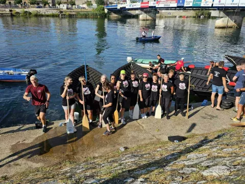 Vinkovačke veslčice na 11. Maratonu lađarica na Neretvi 