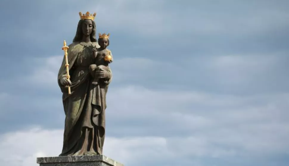 Osijek.15.08.2020.Proslava blagdana Velike gospe u Marjanskom svetistu AljmasNa fotografiji: AljmasFoto:Marko Mrkonjic