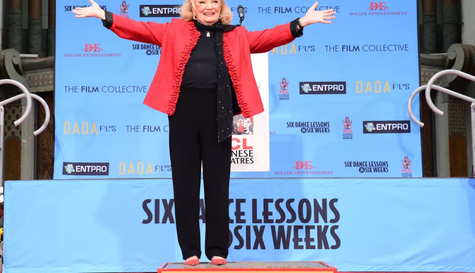 File photo - Gena Rowlands is honored with handprint and footprint ceremony at TCL Chinese Theatre in Los Angeles, CA, USA on December 5, 2014. Oscar-nominated actress Gena Rowlands, whose screen career spanned nearly seven decades, has died at 94. Rowlands was known for both her work in early independent cinema alongside her first husband, director John Cassavetes, as well as crowd-pleasing titles later in her career, including "Hope Floats" in 1998 opposite Sandra Bullock and the hit film "The Notebook" in 2004. Photo by Lionel Hahn/ABACAPRESS.COM Photo: Hahn Lionel/ABACA/ABACA