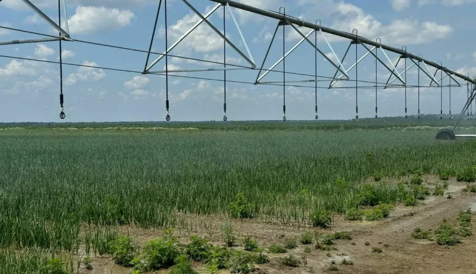 Jedan od sustava navodnjavanja u VSŽ