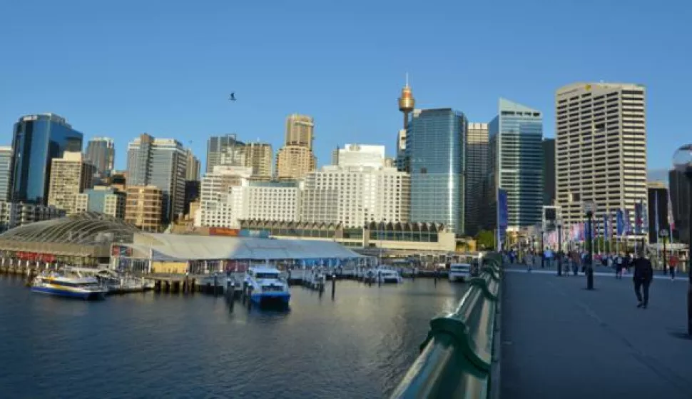 Sydney, Australia - OCT 20 2016: Cityscape of Darling Harbour, a recreational and pedestrian precinct situated on western outskirts of the Sydney central business district in New South Wales, Australia. Photo via Newscom Newscom/PIXSELL