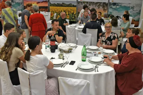 slavonija...vinkovci...25.08.2024.dvorana barun trenk; 9. susreti vinkovackih madjara;foto Gordan Panić