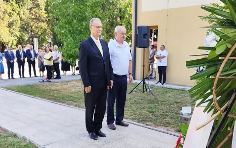 SLATINA, Gradonačelnik Szigetvara Peter Vass, 06.09.2024., snimio Petar Žarković