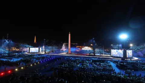 Pariz, 28.08.2024. - Ceremonija otvaranja Paraolimpijskih igara Paris 2024. foto HINA/ Daniel KASAP/ dk