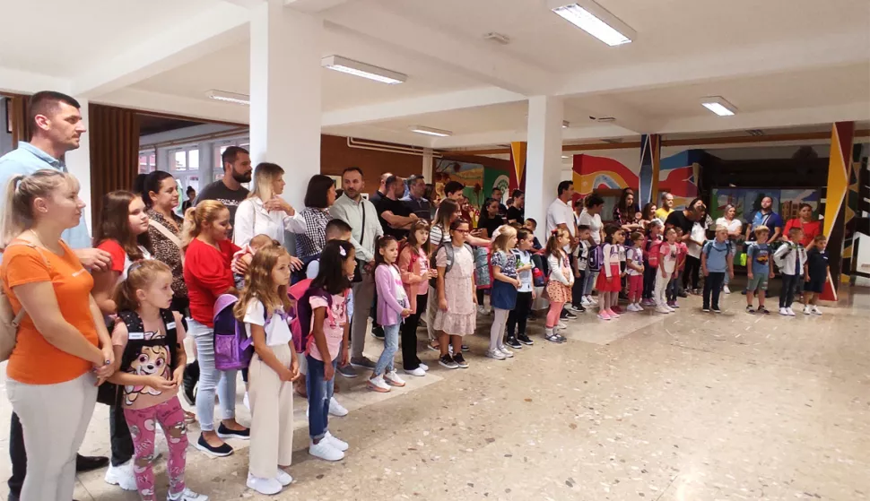 Prva&scaron;ići i njihovi roditelji u O&Scaron; Eugena Kumiučića