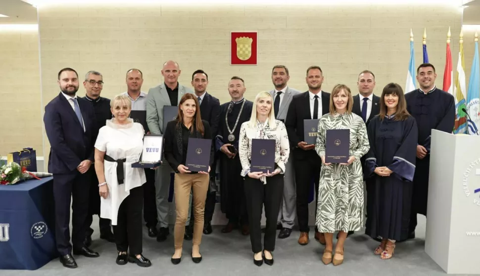 Na svečanoj sjednici u povodu Dana Veleučilišta Lavoslav Ružička uručene nagrade u priznanja partnerima i osoblju