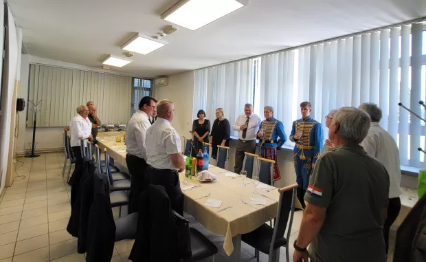 Osijek, 27. 9. 2024. - 142. godi&scaron;njica pogibije 26 pripadnika 15. husarske pukovnije u Osijeku