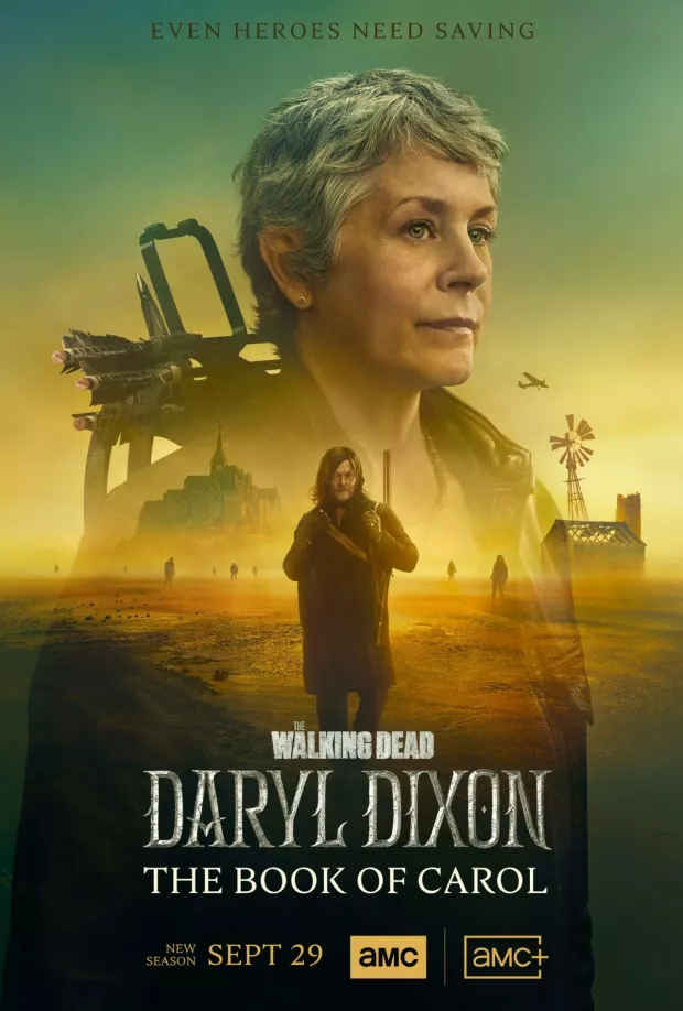 MAGAZIN DARYLAMC releases new teaser and poster for 'The Walking Dead: Daryl Dixon &ndash; The Book of Carol' - MPCVFX