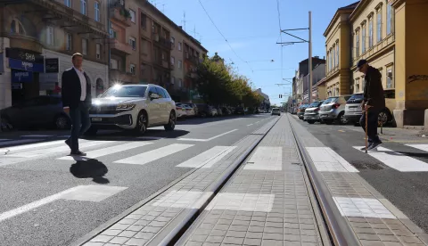 Osijek, 30. 09. 2024, Ispred zgrade Županijske skupštine, press, direktor GPP-a, Goran Pajnić, najava radova u Županijskoj ulici.snimio GOJKO MITIĆ