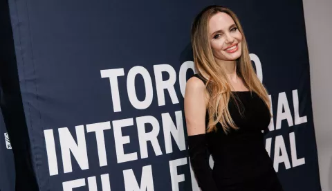 Angelina Jolie arrives on the red carpet for the premiere of 'Without Blood' at TIFF Lightbox, during the Toronto International Film Festival, in Toronto, ON, Canada on Sunday, September 8, 2024. Photo by Cole Burston/CP/ABACAPRESS.COM Photo: Burston Cole/Canadian Press/ABACA/ABACA