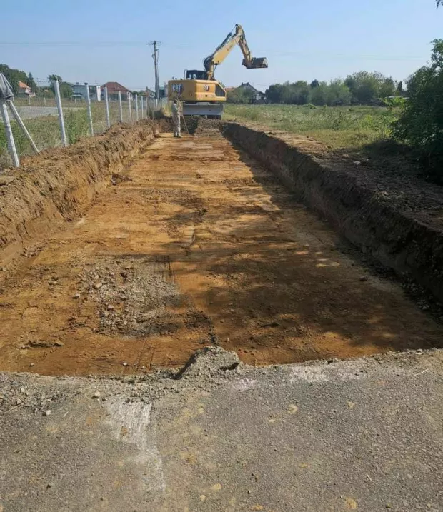 Počela gradnja ceste u Viljevu