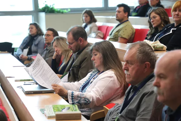Osijek, 02. 10. 2024., FAZOS, 13. Međunarodni simpozij, Kopački rit jučer-danas-sutra, potpisivanje sporazuma JU PP Kopački rit-OBŽ-Sveučili&scaron;te J.J. Strossmayera u Osijeku, SNIMIO BRUNO JOBST