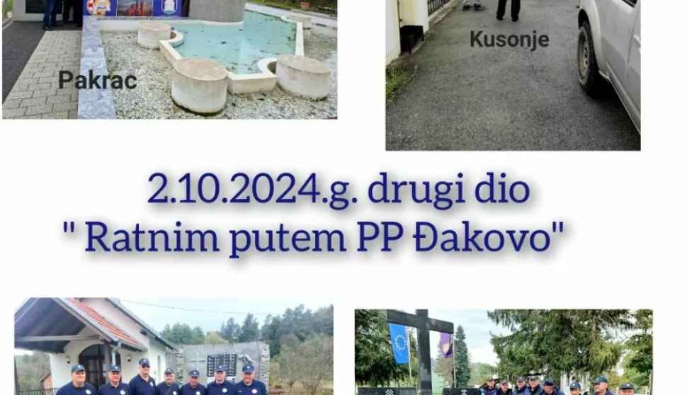 Hodili su "Ratnim putem PP-a Đakovo"2024.