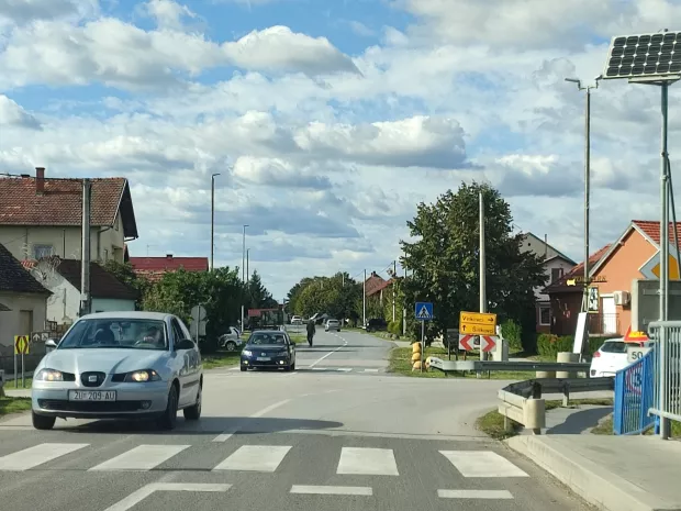 Općina Cerna na pola je puta između Županje i Vinkovaca, listopad 2024.snimila Marija Le&scaron;ić Omerović