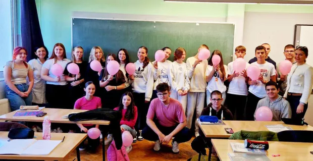 S&Scaron; Marka Marulića: U listopadu nosimo roza