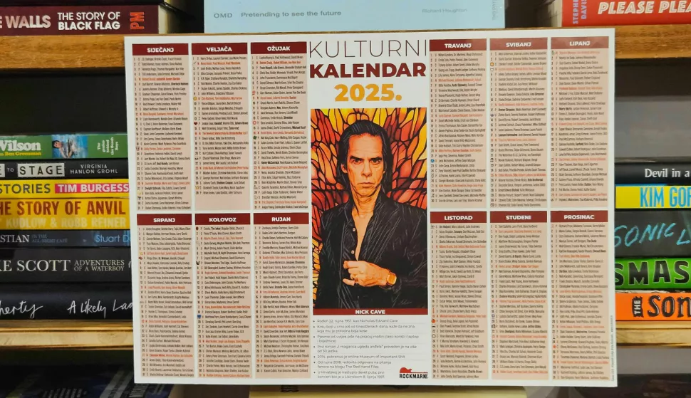 kulturni kalendar 2025.