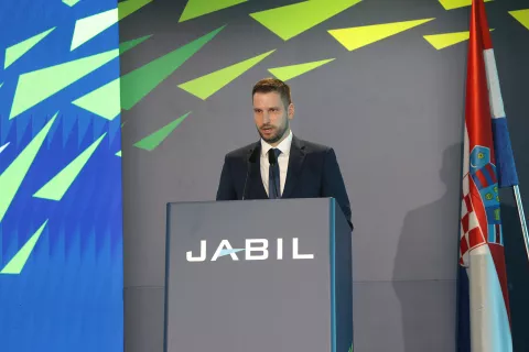 Osijek, 10. 10. 2024., Gospodarska zona Nemetin, Jabil, svečano otvorenje Jabil-a, Ivan RadićSNIMIO BRUNO JOBST