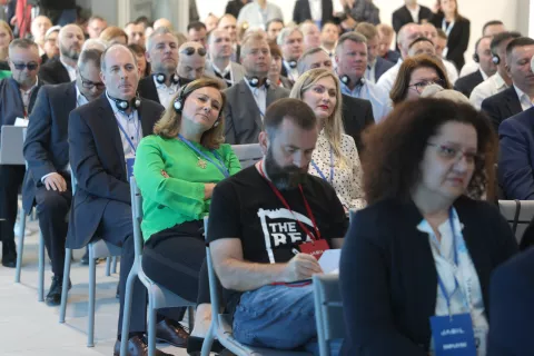 Osijek, 10. 10. 2024., Gospodarska zona Nemetin, Jabil, svečano otvorenje Jabil-aSNIMIO BRUNO JOBST