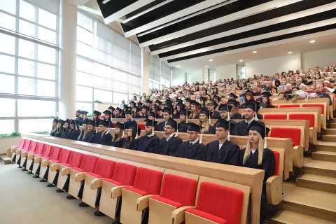 Osijek, 14. 10. 2024., FAZOS, Aula Magna, Svečana promocija doktora medicine prvostupnika, magistri medicinsko-laboratorijske dijagnostikeSNIMIO BRUNO JOBST