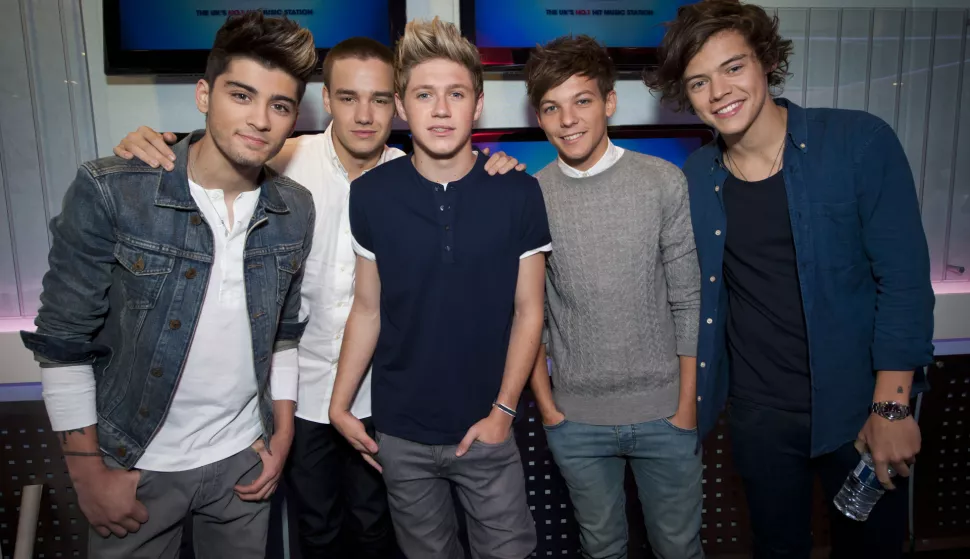 File photo dated 05/10/12 of One Direction (left to right) Zayn Malik, Liam Payne, Niall Horan, Louis Tomlinson and Harry Styles) pictured during an interview on Capital Breakfast with Dave Berry and Lisa Snowdon, in their studios in Leicester Square, London. Liam Payne has died after falling from the third floor of a hotel in Buenos Aires, according to local officials, He was 31. Issue date: Friday October 5, 2012. Photo: Yui Mok/PRESS ASSOCIATION