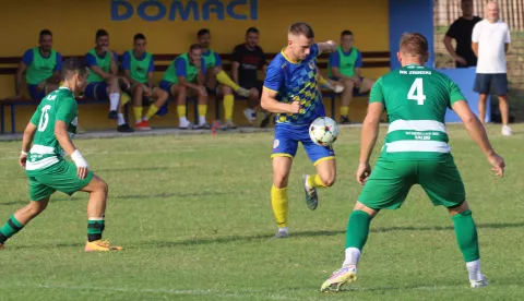 Darda, 08. 09. 2024, Darda, nogomet, Darda - Zrinski (Bo&scaron;njaci), MŽNL Osijek - Vinkovci.snimio GOJKO MITIĆ