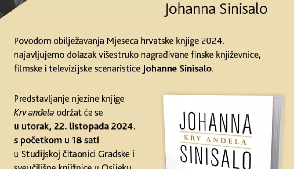 Fimnska književnica.- predstavljanej u OSGISKO najava