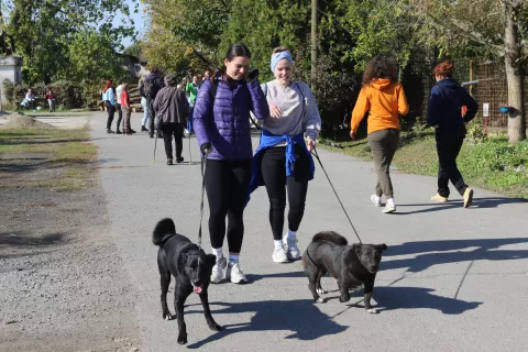 Osijek, 19. 10. 2024, Biciklijada za Azil od Trga Vatroslava Lisinskog do Azila u Nemetinu.snimio GOJKO MITIĆ